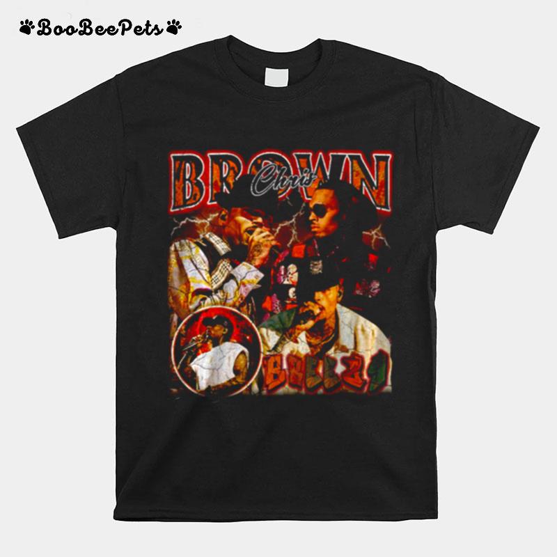 Graphic Chris Brown Breezy One Of Them Ones Tour Brown T-Shirt