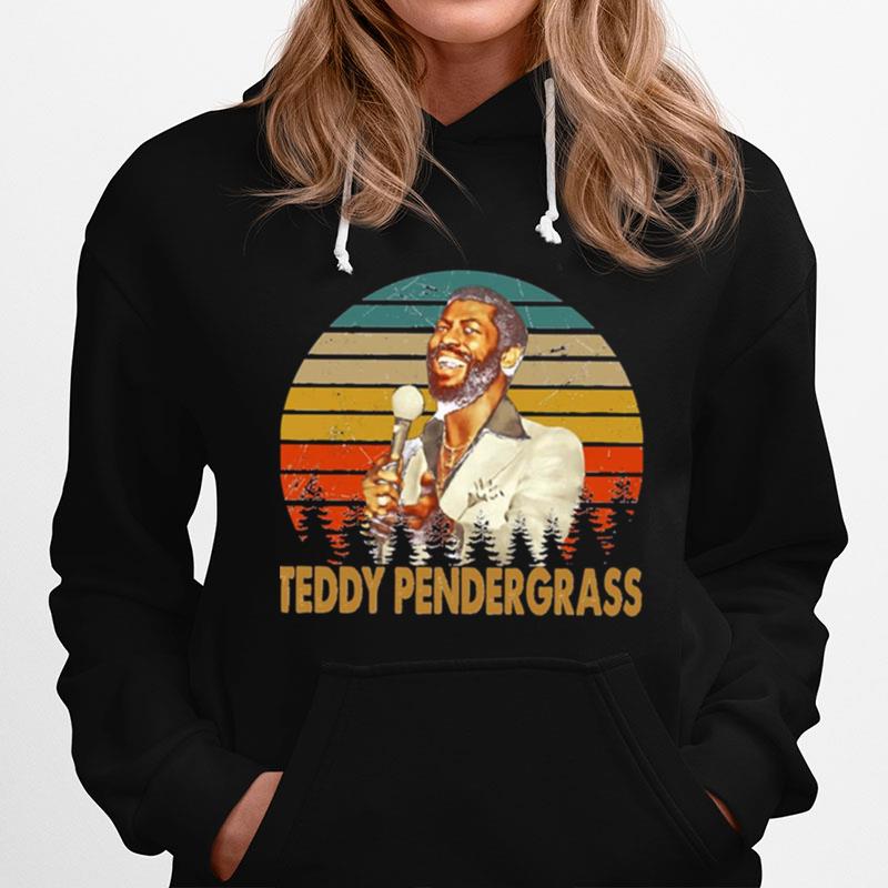 Graphic Color Man Singer Teddy Pendergrass Hoodie