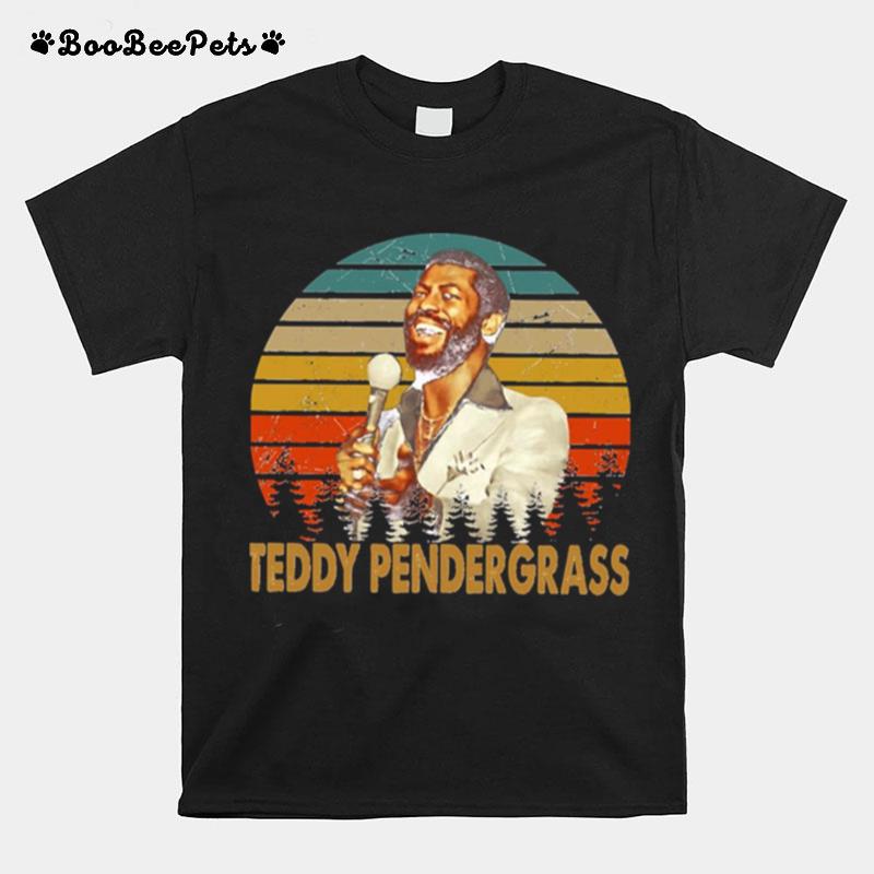 Graphic Color Man Singer Teddy Pendergrass T-Shirt