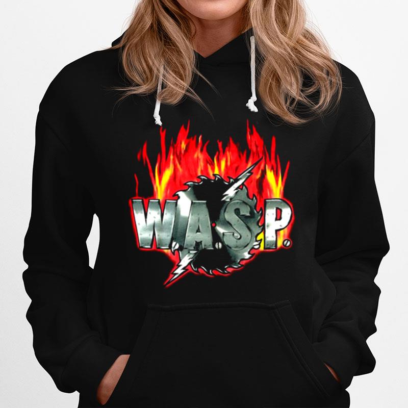 Graphic Fire Wasp Band Hoodie