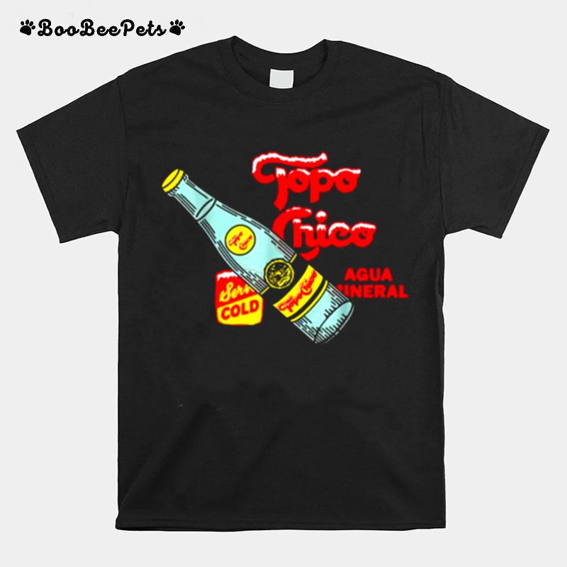 Graphic Topo Chico Agua Uneral Lime Design Arts Bottled Waters T-Shirt