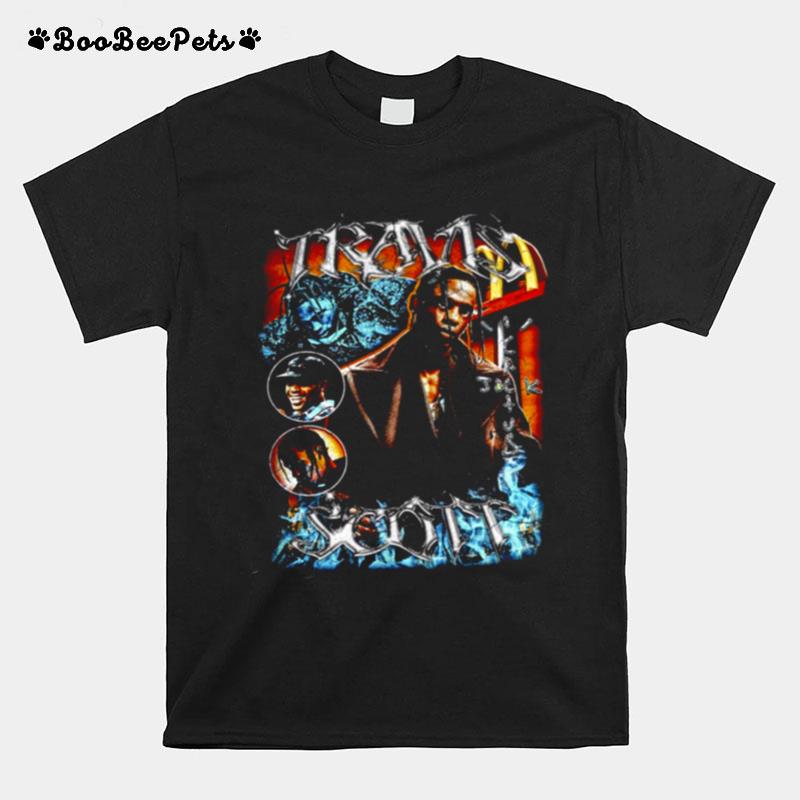 Graphic Travis Scott Graphic Fanart Rap Hip Hop T-Shirt