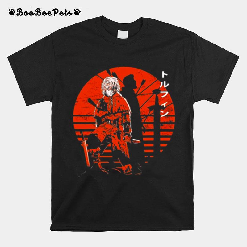 Graphic Vinlands Arts Sagas Anime Manga Series Outfits Fans Vintage T-Shirt