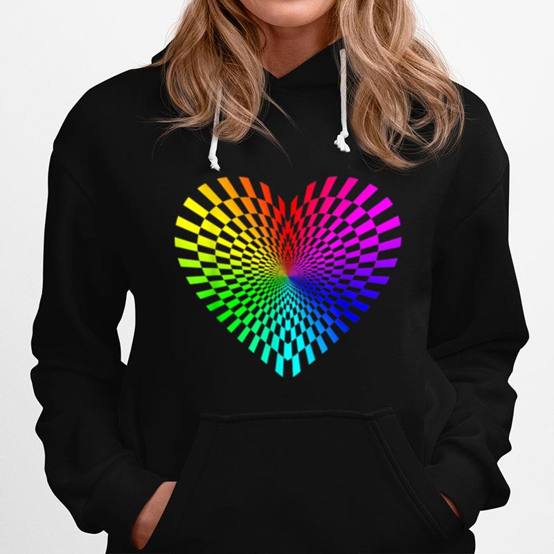 Graphical Art Optical Illusion Hoodie