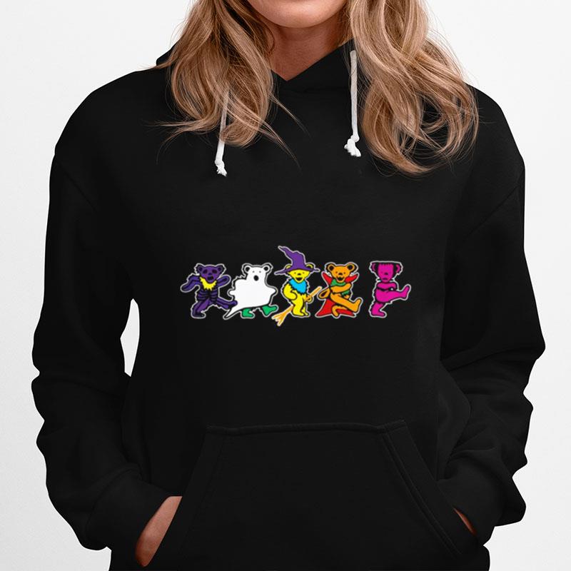 Grateful Dead Dancing Bears Halloween Hoodie