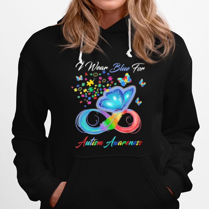 Grateful I Wear Blue For Autism Awareness Hoodie