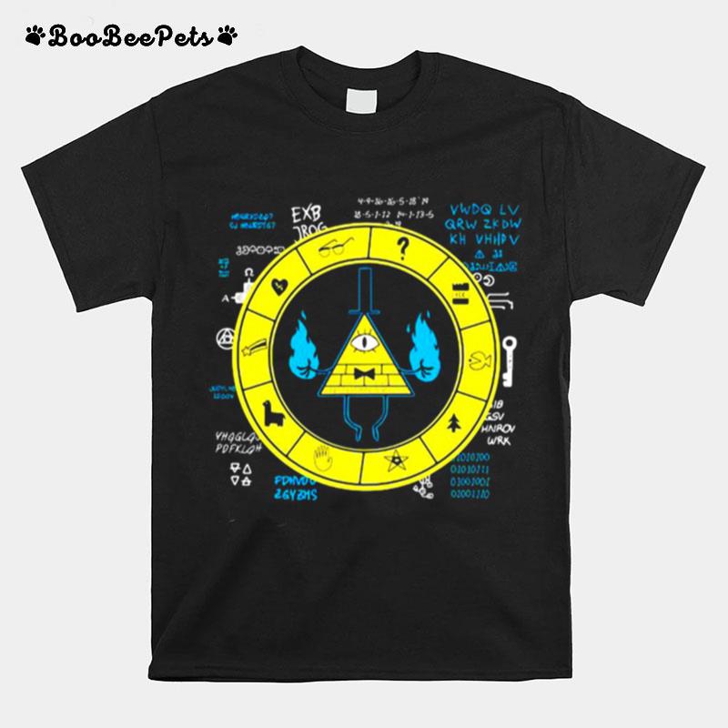 Gravity The Bill Cipher Zodiac T-Shirt