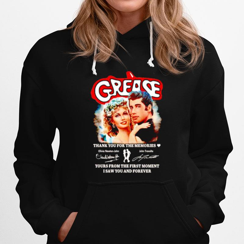 Grease Thank You For The Memories Yours From The First Moment Hoodie