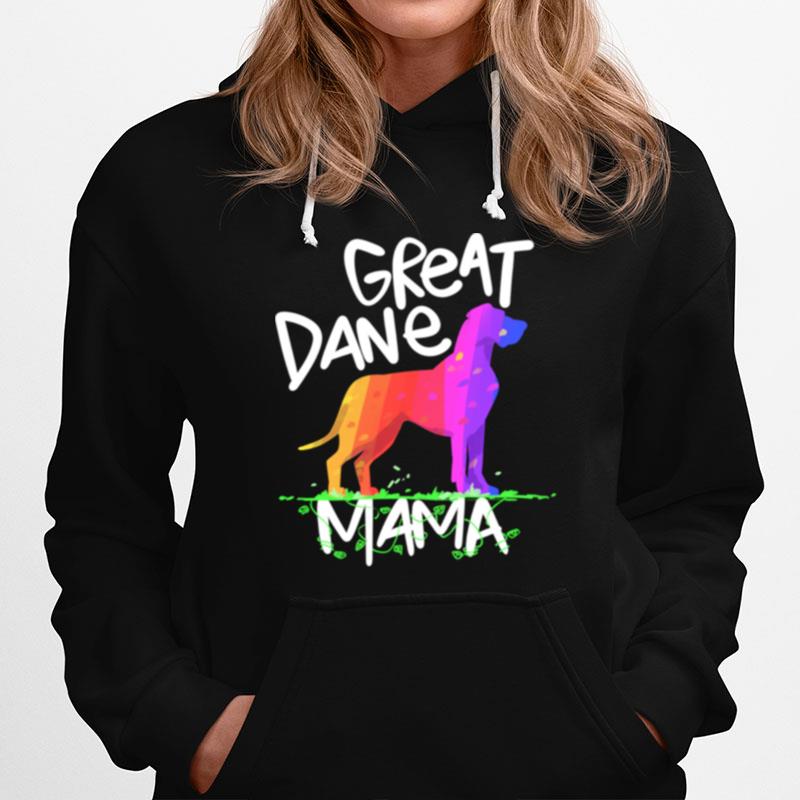 Great Dane Mom Mama Grandma Dog I Great Dane Hoodie