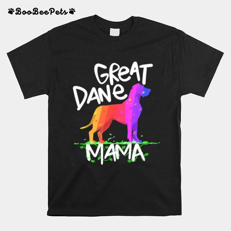 Great Dane Mom Mama Grandma Dog I Great Dane T-Shirt