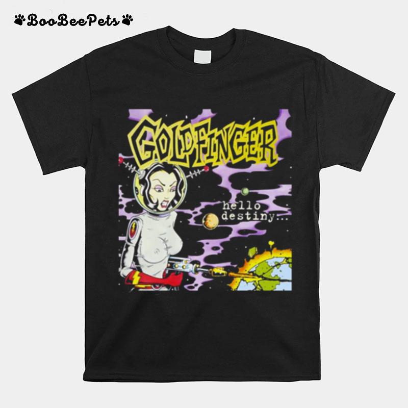 Great Model Goldfinger Band Retro T-Shirt