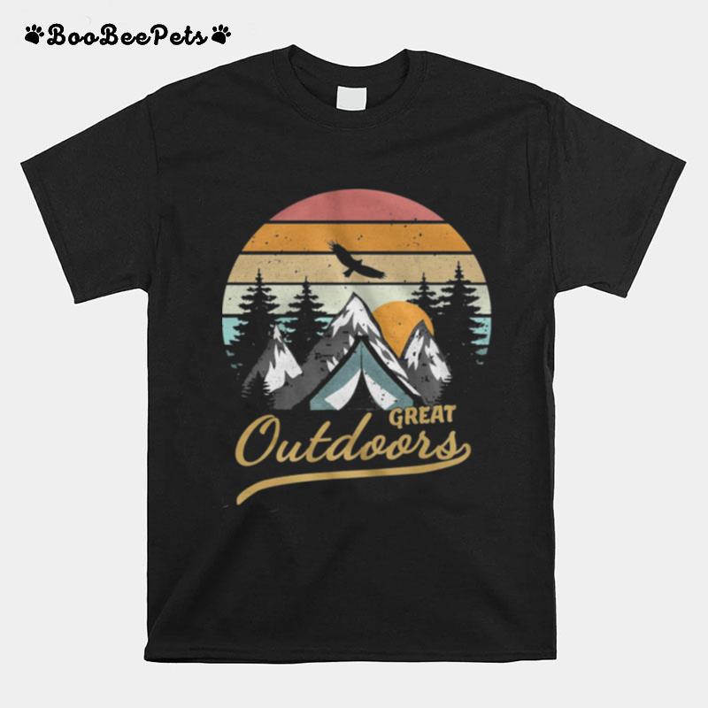 Great Outdoors Camping Vintage T-Shirt