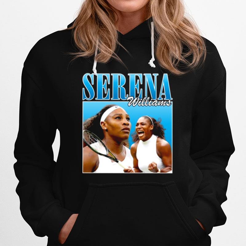 Great Player Tennis Sports Art Serena Williams Hoodie