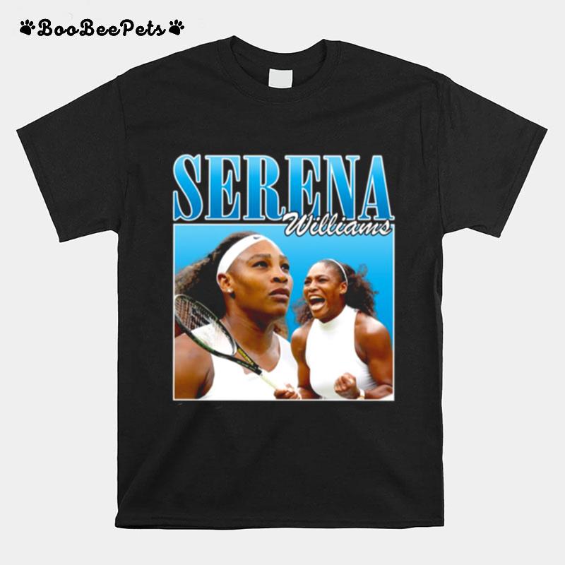 Great Player Tennis Sports Art Serena Williams T-Shirt