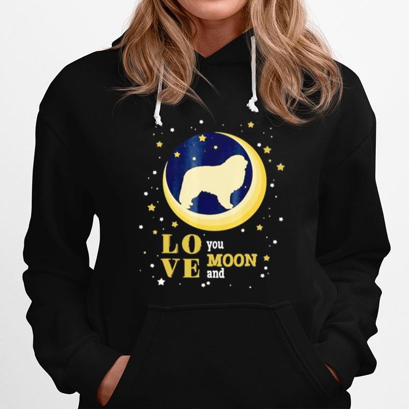 Great Pyrenees Dog Love You To The Moon And Back Hoodie