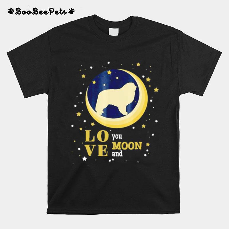 Great Pyrenees Dog Love You To The Moon And Back T-Shirt