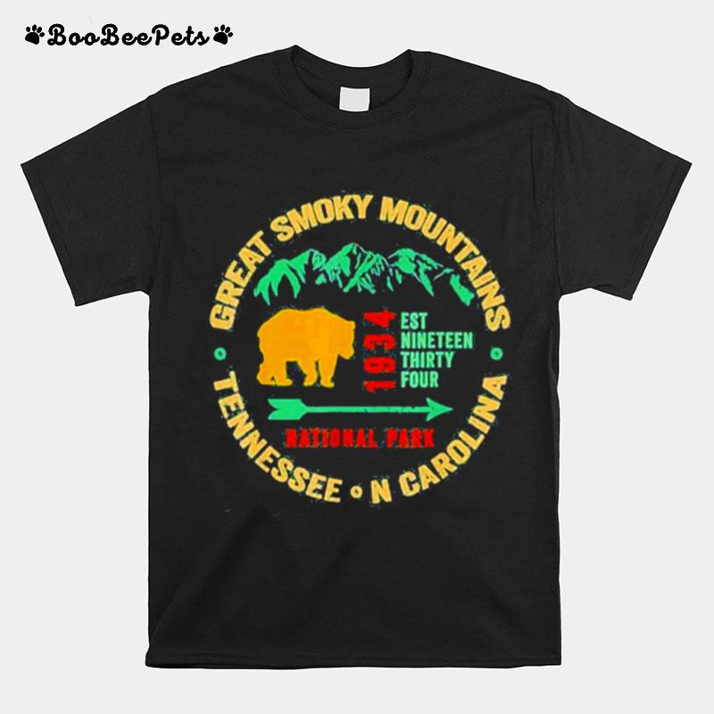 Great Smoky Mountains National Park 80S Graphic T-Shirt