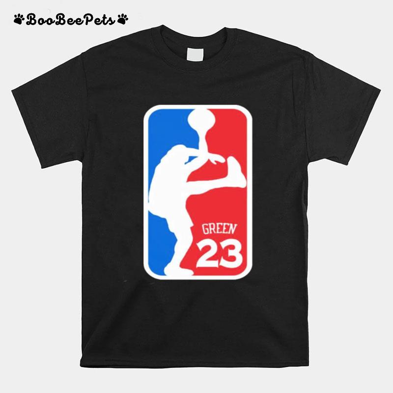 Green 23 Basketball T-Shirt