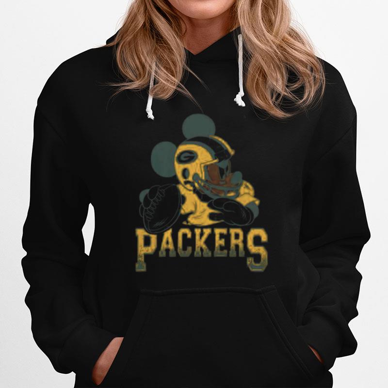 Green Bay Packers Junk Food Disney Mickey Hoodie