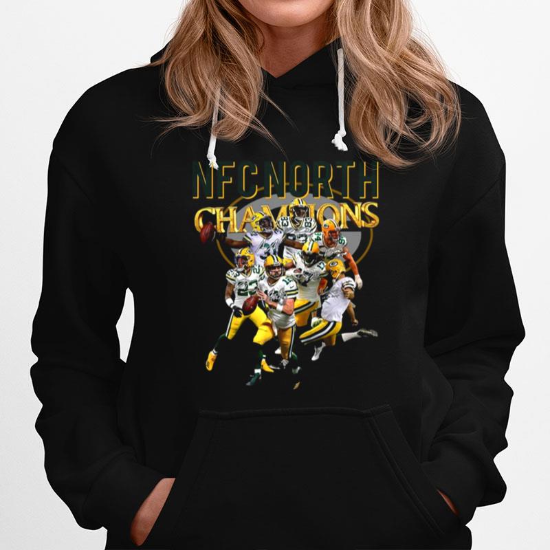 Green Bay Packers Nfc North Champions Signatures Hoodie