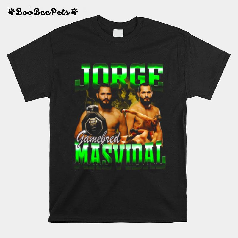 Green Design Jorge Masvidal Bootleg T-Shirt