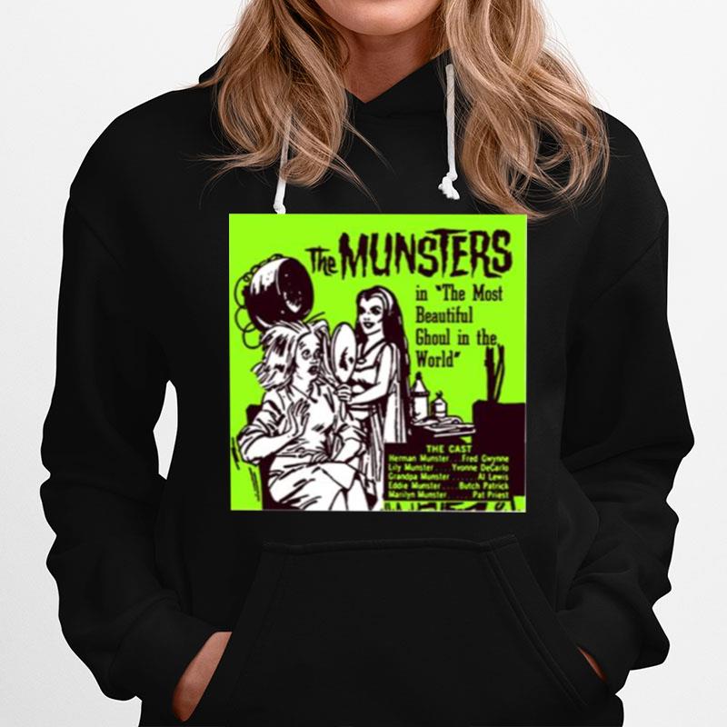 Green Neon Art The Munsters Hoodie