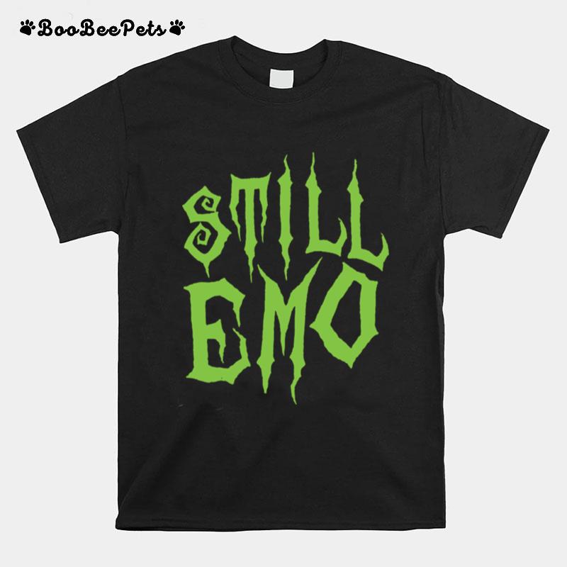 Green Still Emo T-Shirt