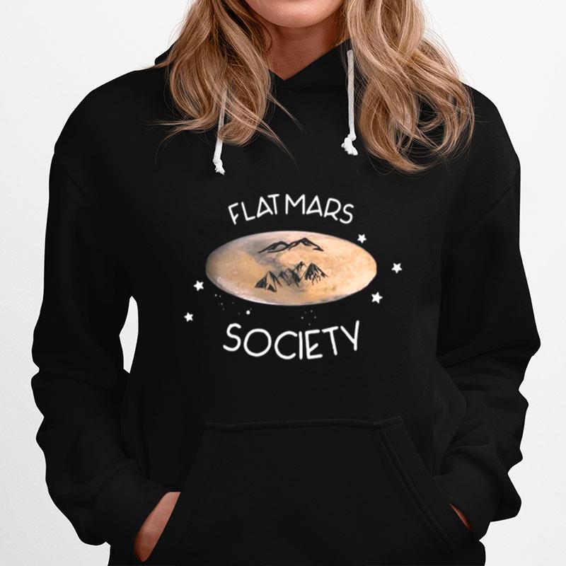 Greta Thunberg Flat Mars Society Hoodie