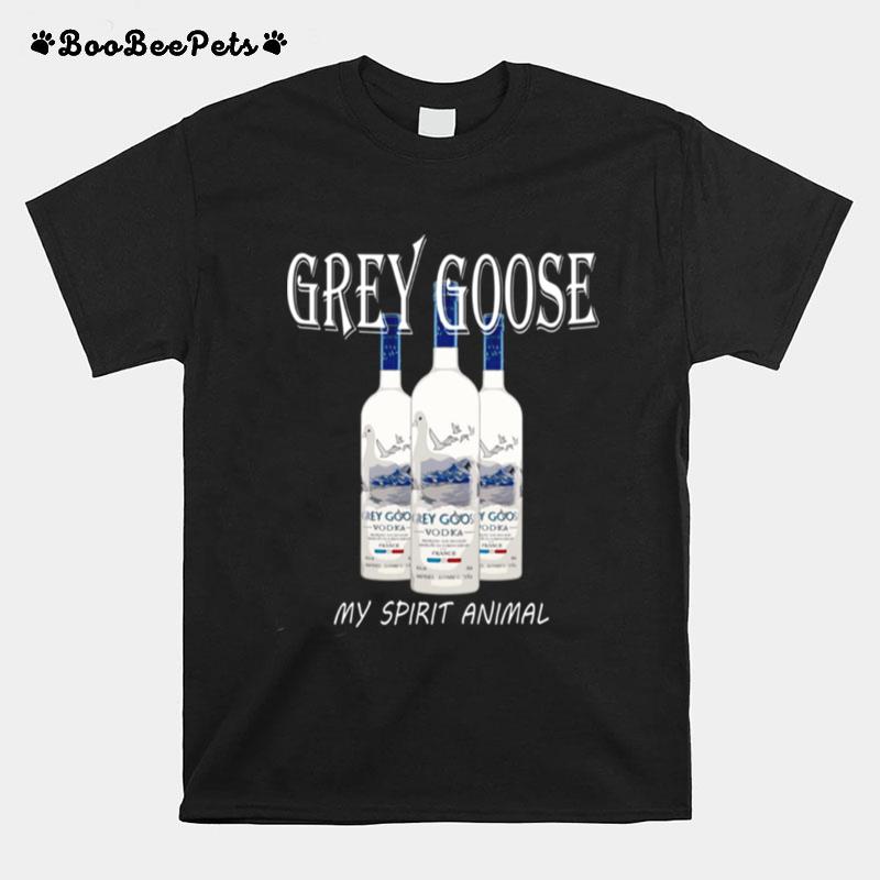Grey Goose My Spirit Animal Vodka Funny T-Shirt