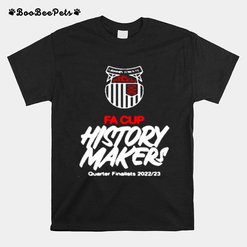 Grimsby Town History Makers Commemorative 2023 T-Shirt