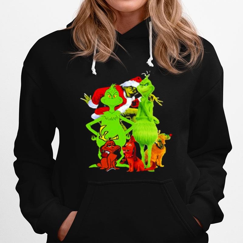 Grinch And Dog Merry Christmas Hoodie