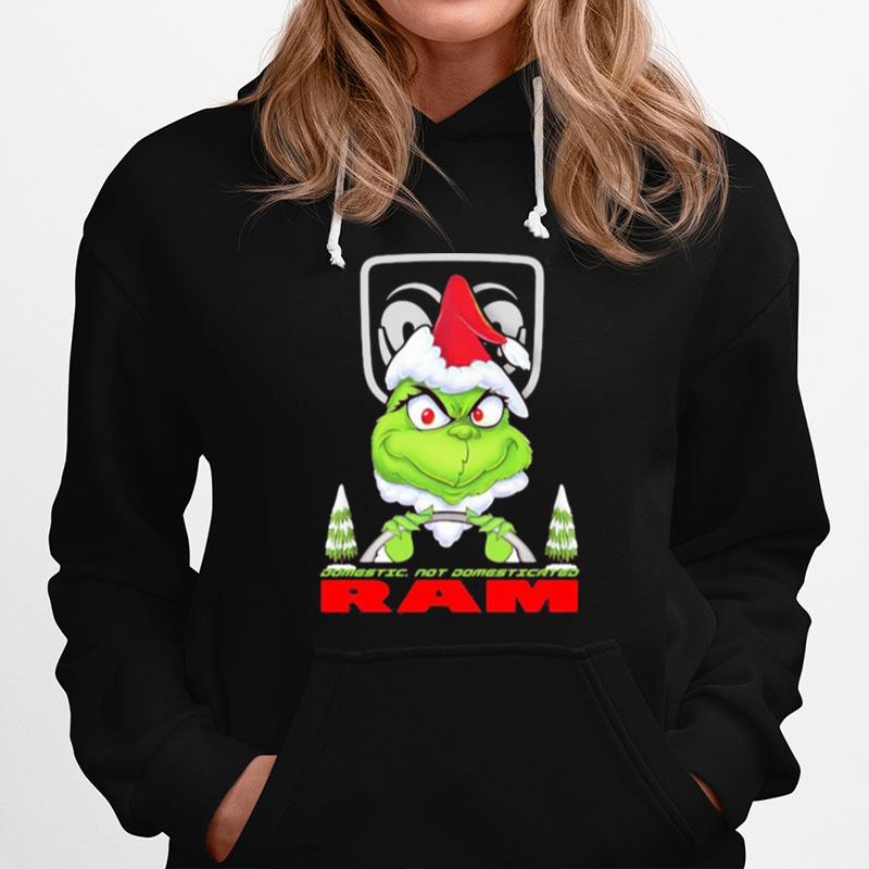 Grinch Biker Car Domestic Not Domesticated Ram Trucks Hoodie