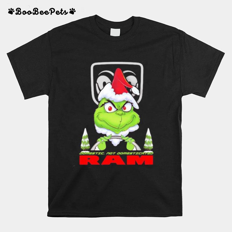 Grinch Biker Car Domestic Not Domesticated Ram Trucks T-Shirt