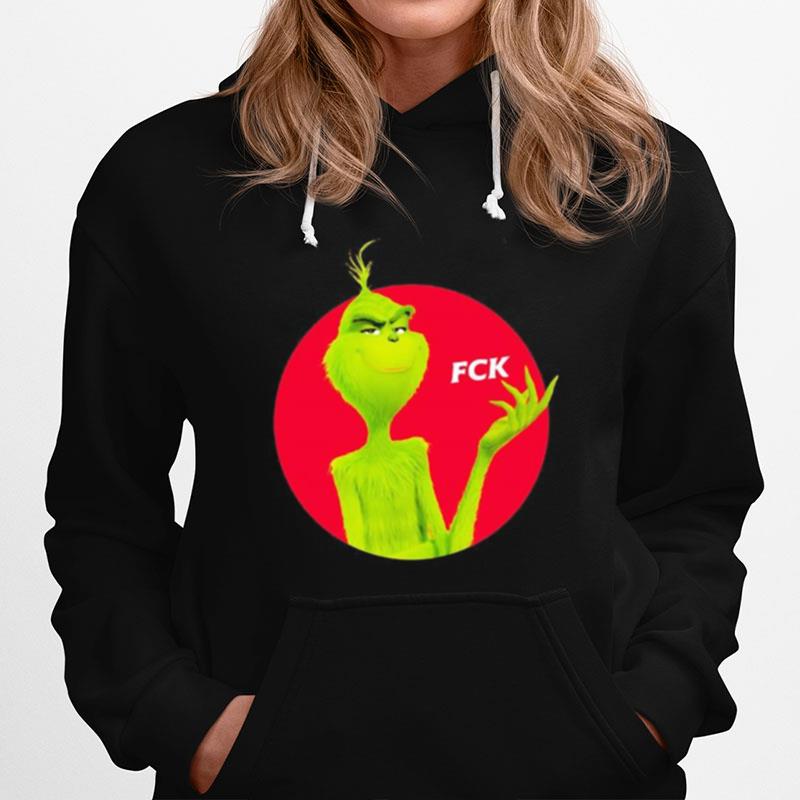 Grinch Fck Logo Hoodie