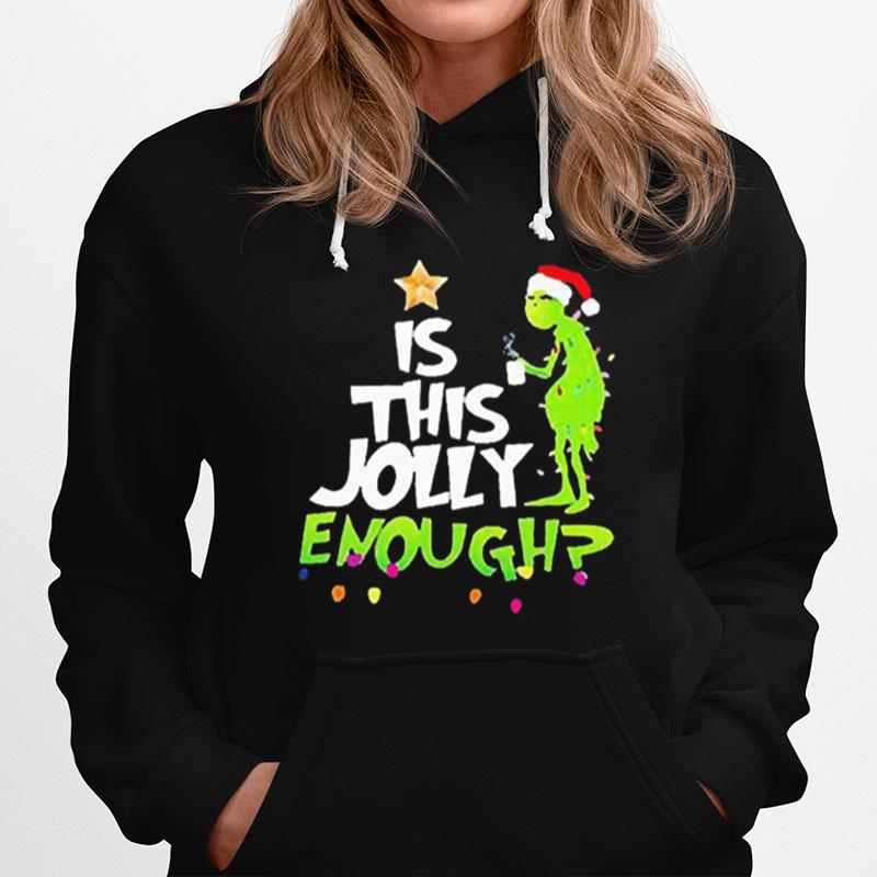 Grinch Santa Hat Is This Jolly Enough Christmas Hoodie