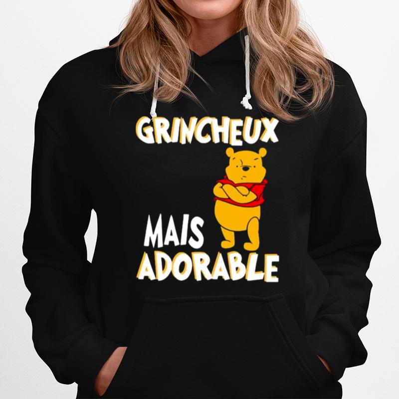 Grincheux Mais Adorable Pooh Hoodie