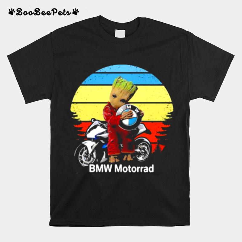 Groot Hug Logo Bmw Motorrad Vintage T-Shirt