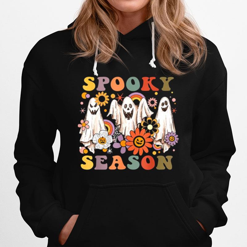 Groovy Ghosts Spooky Season Hoodie