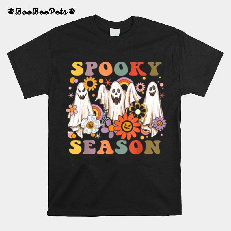 Groovy Ghosts Spooky Season T-Shirt