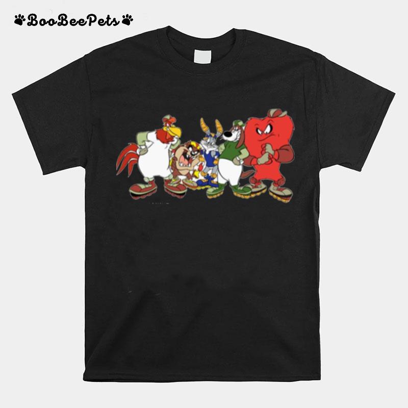 Group Baseball Picture Looney Tunes T-Shirt