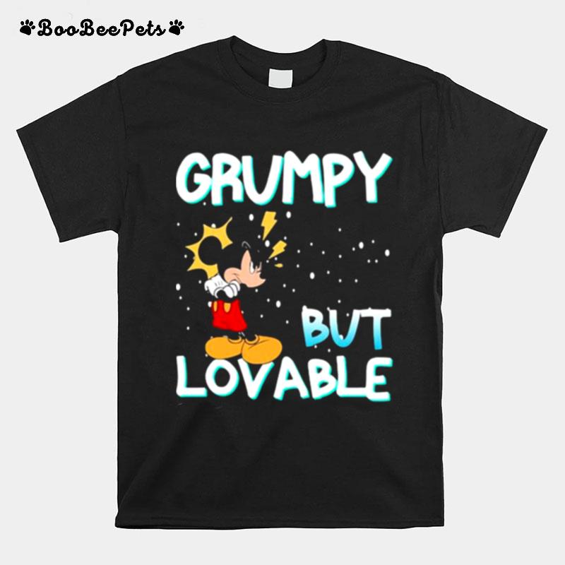 Grumpy But Lovable Mickey T-Shirt