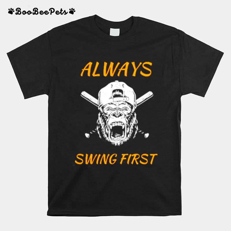 Guerrilla Always Swing First T-Shirt