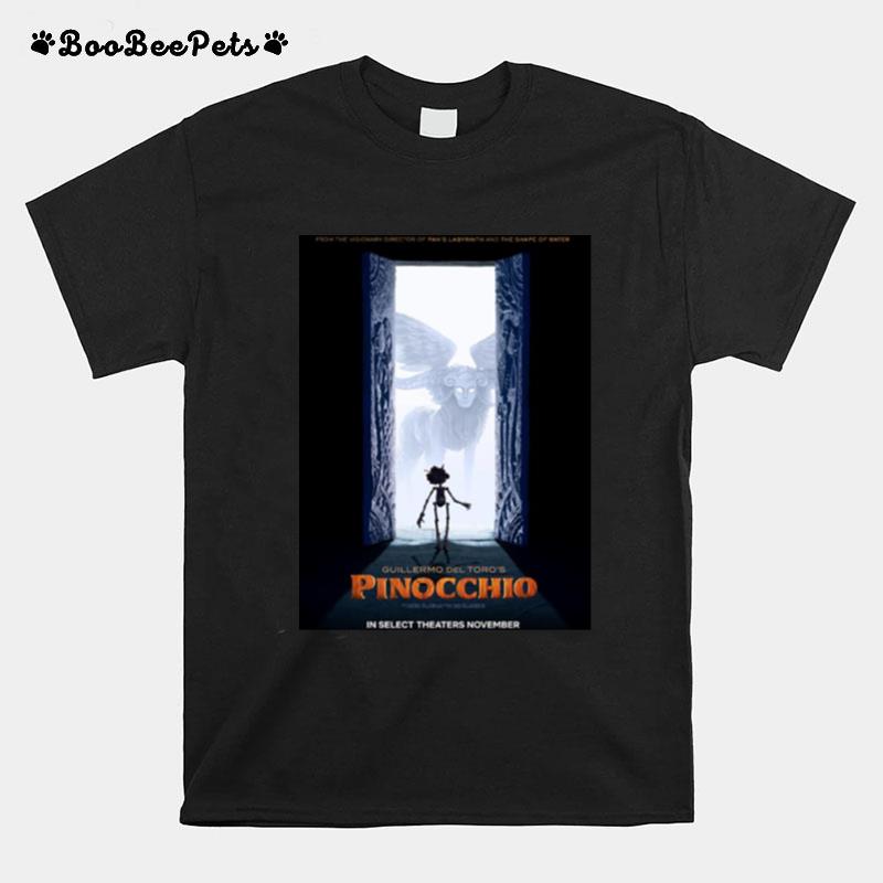 Guillermo Del Toros Pinocchio Movie On Netflix Copy T-Shirt