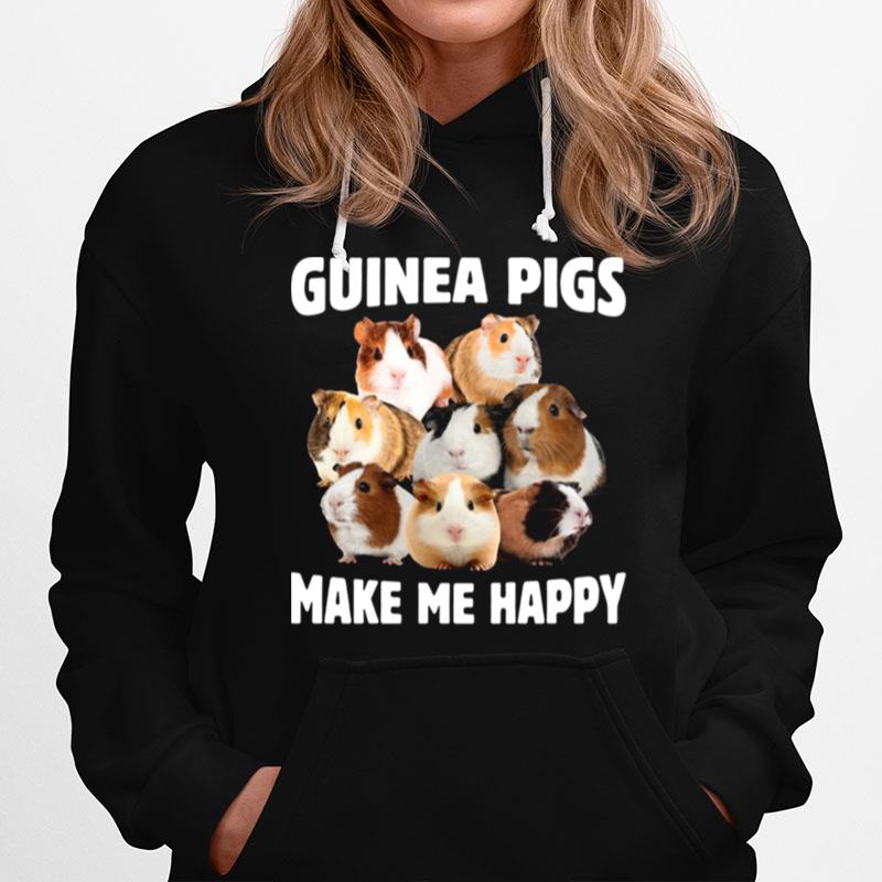 Guinea Pigs Make Me Happy Humans Make My Head Hurt Hoodie
