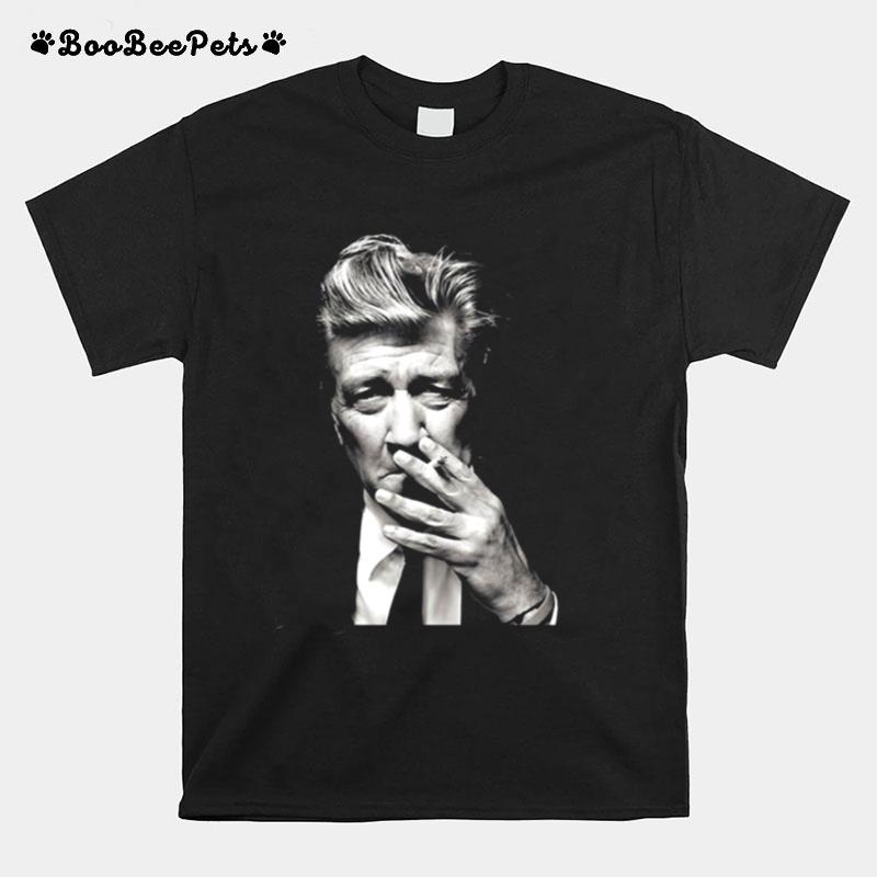 Guy Smocking David Lynch T-Shirt