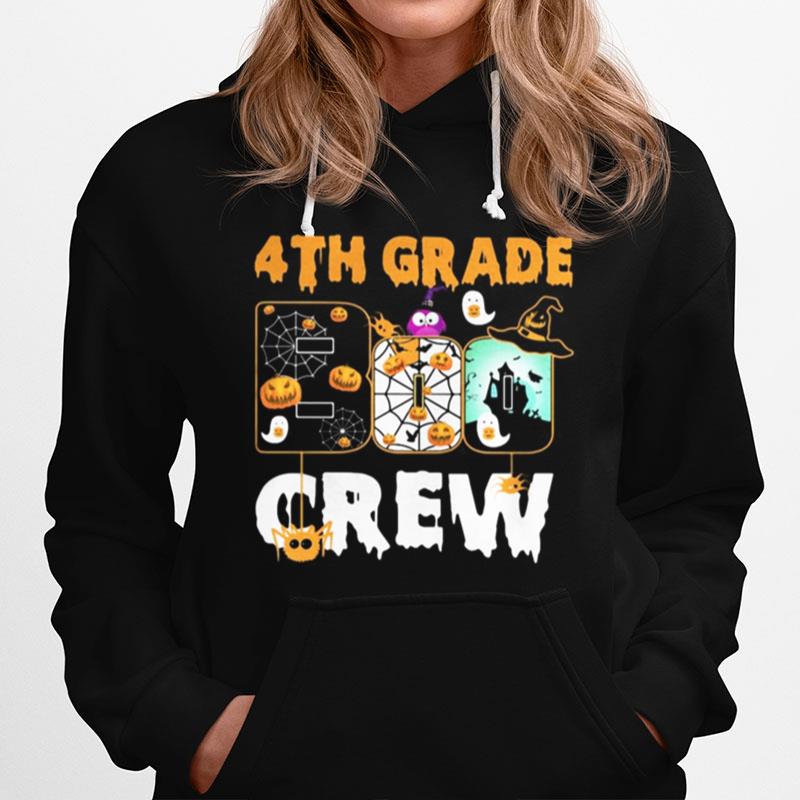 Halloween 4Th Grade Boo Crew Hoodie