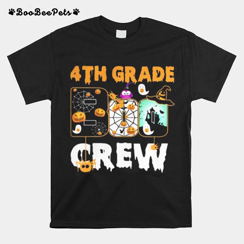 Halloween 4Th Grade Boo Crew T-Shirt
