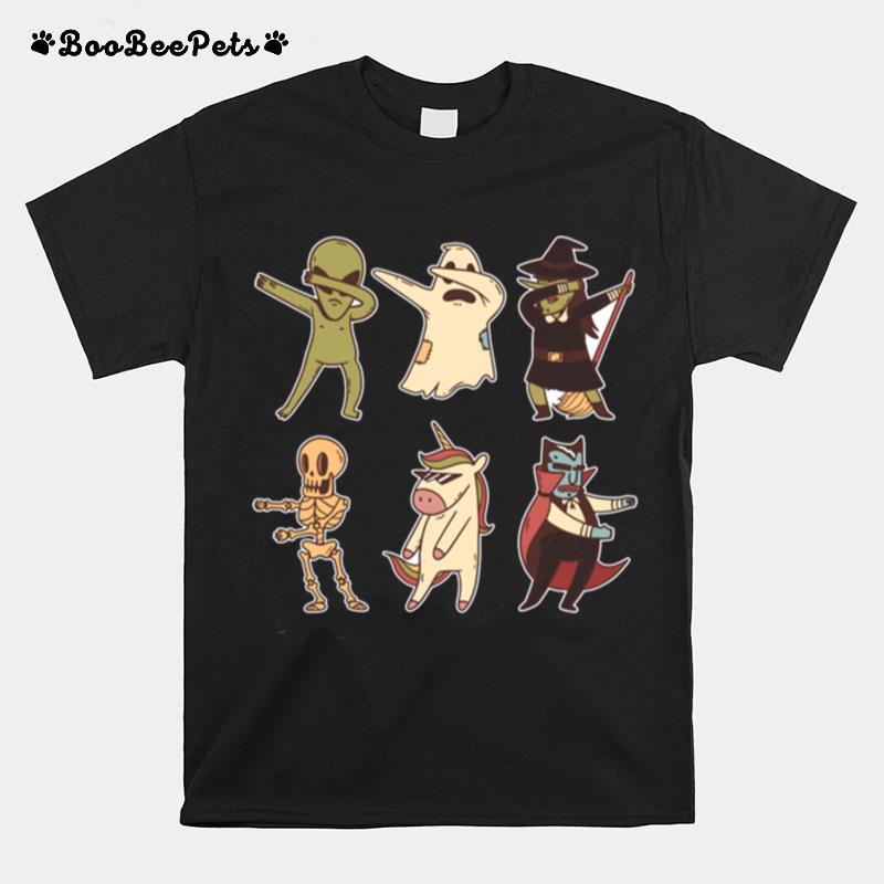 Halloween Dabbing Ghost T-Shirt