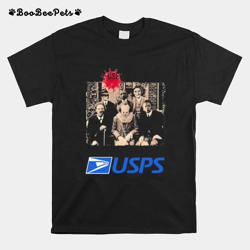 Halloween Horror Characters Use Usps T-Shirt