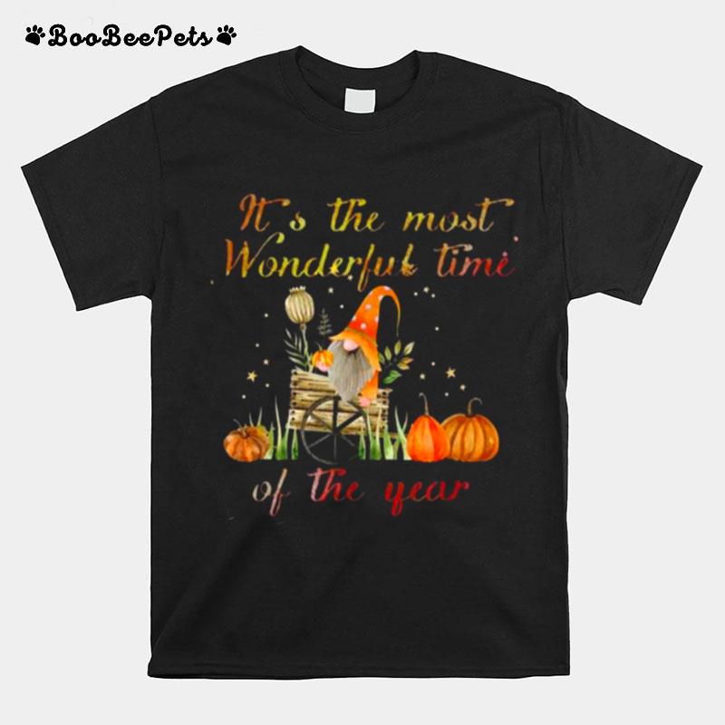 Halloween Is The Wonderful Time Of The Year Spooky Halloween T-Shirt